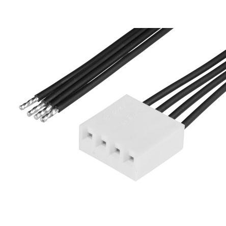 Kabelové sestavy 6 600 mm Vnitřní, řada: 219665 Molex KKK 396 Vnitřní Bez koncovky