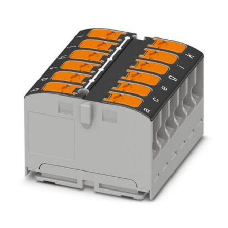 Phoenix Contact Distribuční blok, počet cest: 12, 450V 24A Černá