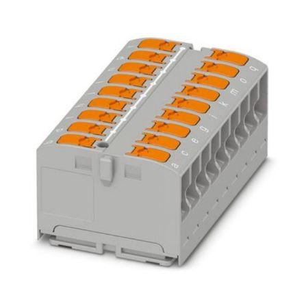 Phoenix Contact Distribuční blok, počet cest: 18, 450V 24A Černá