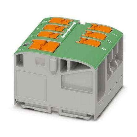 Phoenix Contact Distribuční blok, počet cest: 7, 450V 24A Zelená