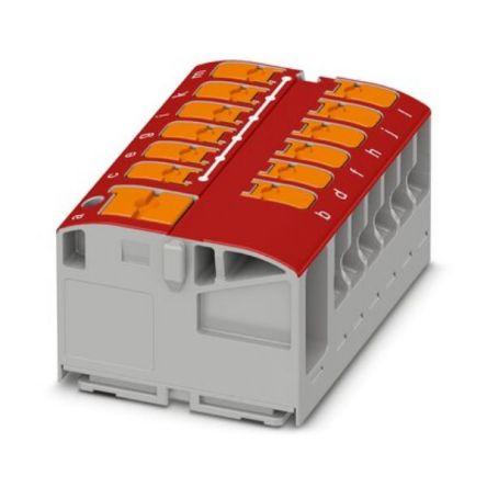 Phoenix Contact Distribuční blok, počet cest: 13, 450V 24A Červená