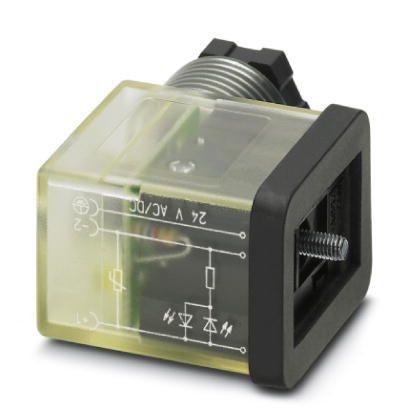 Phoenix Contact Konektor elektromagnetického ventilu, Průhledné