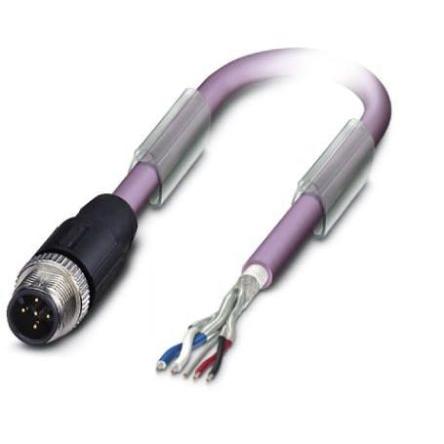 Bus kabel, A: Vnější, A: M12, Rovný 5, 48V, IP67, řada: SAC Phoenix Contact 500 mm