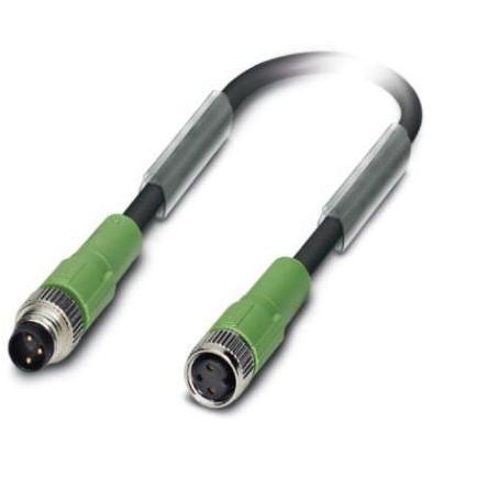 Kabel ovladače snímače, A: Vnější, A: M8, Rovný 3, B: M8, B: Vnitřní, 48V 3, IP67, řada: SAC Phoenix Contact 2.5 m