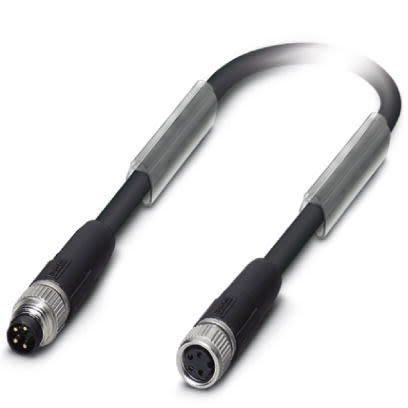 Bus kabel, A: Vnitřní, A: M8, Rovný 4, B: M8, Přímý, B: Vnější, 48V 4, IP67, řada: SAC Phoenix Contact 130 mm