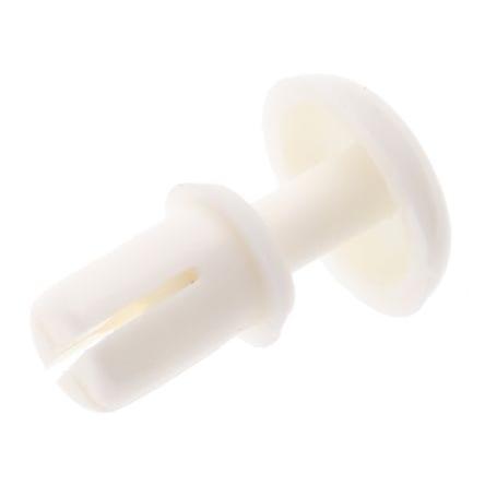 Essentra Nýt, Nylon, délka nýtu: 6.1 mm, Obyčejný Zacvaknutí, průměr nýtu: 3.5 mm tloušťka 3.6 mm