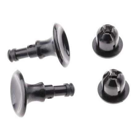 Essentra Nýt, Nylon, Obyčejný Zacvaknutí, průměr nýtu: 8.2 mm tloušťka 4.2 mm