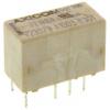 TE Connectivity Signálové relé DPDT Montáž na plošný spoj 2A 12V dc Axicom P2