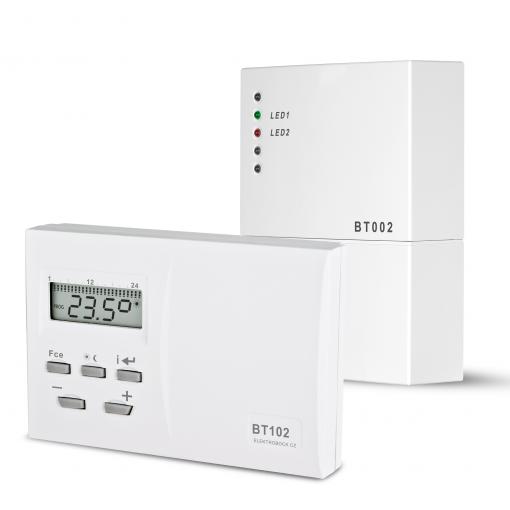 Bezdrátový termostat Elektrobock BT102, 230 V, 16 A