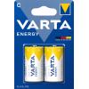 Baterie Varta ENERGY 4114 (C/R14), alkalická, 1,5 V, 2 ks