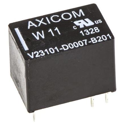 TE Connectivity Signálové relé SPST Montáž na plošný spoj 1.25A 24V dc W11