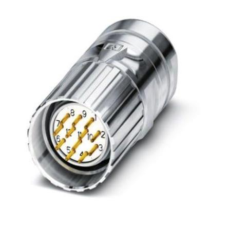 Kulatý konektor, počet kontaktů: 12, Kabel, velikost: M23 Phoenix Contact, pohlaví kontaktu: Vnější, orientace těla:
