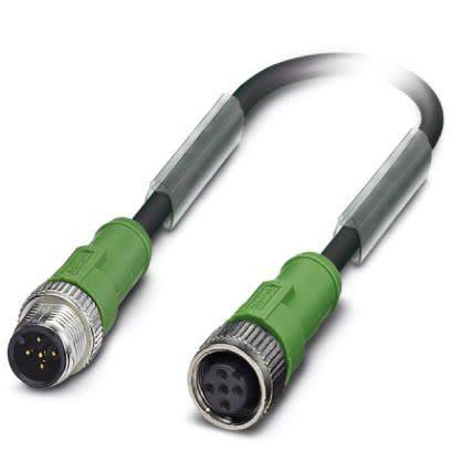 Kabel ovladače snímače, A: Vnější, A: M12 5, B: M12, Přímý, B: Vnitřní, 60V 5, IP65, IP67, IP68, řada: SAC Phoenix