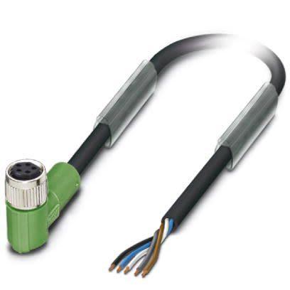 Kabel ovladače snímače, A: Vnitřní, A: M8, Pravoúhlý 3, B: Bez koncovky, B: Vnitřní, 30V, IP65, IP67, IP68, řada: SAC