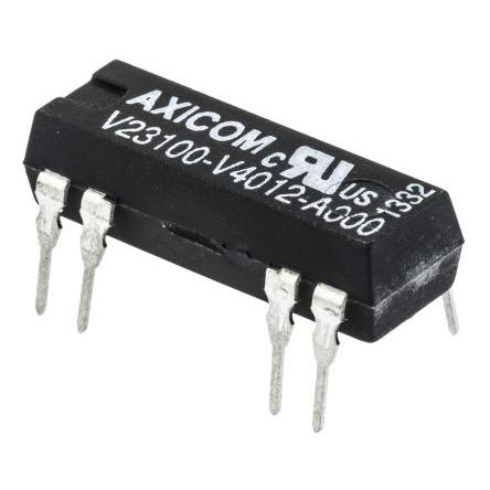 TE Connectivity Reedové relé Montáž na plošný spoj SPST 12V dc 1A 1000 Ω