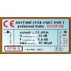 Zesilovač DVB-T2 IZP18-X, 22 dB, filtr O2+UFON
