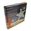 Solight ratanová hvězda, 10x LED, automatické/ruční zapnutí, 2x AA baterie, bílá  1V41
