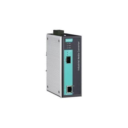 MOXA Ethernetový převodník médií, Plný duplex, 10/100 T, RJ45, rychlost přenosu dat: 1000 Mbps