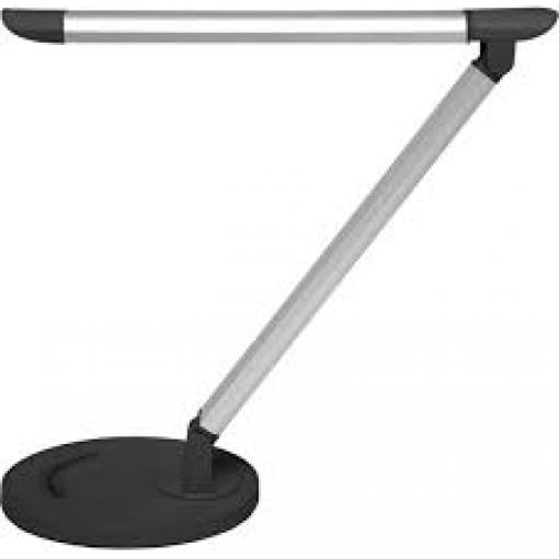 Dotyková stmívatelná stolní led lampa LTZ03 8W černostříbrná   LTZ03-CR