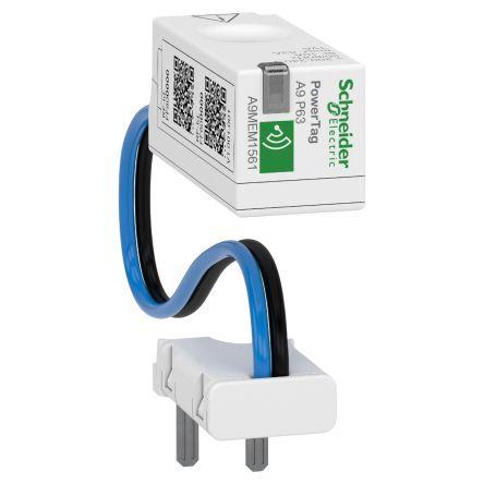 Schneider Electric Energetický snímač, rozsah: PowerTag, 63A, rozsah: Powerlogic, 1 VA, Zásuvná montáž, Kabelový, IP20