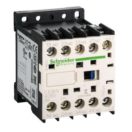 Schneider Electric Řídicí relé, rozsah: TeSyS CA 2 NO/2 NC s Automaticky a ručně resetováním 10A 3 W 110V dc