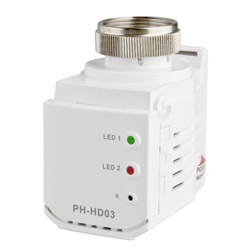 Bezdrátová termostatická hlavice Elektrobock PH-HD03, M30×1,5