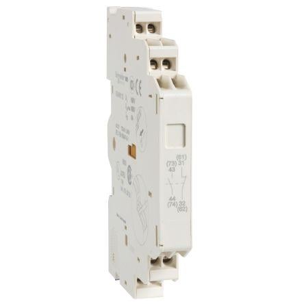 Schneider Electric Blok pomocných kontaktů 2 NO 2 Přední montáž, rozsah: GVAN 2.5 A