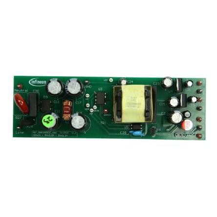 Vyhodnocovací deska REF_5BR3995CZ_16W1 Měnič flyback Infineon CoolSET ICE5BR3995CZ, pro použití s: Pomocné napájecí