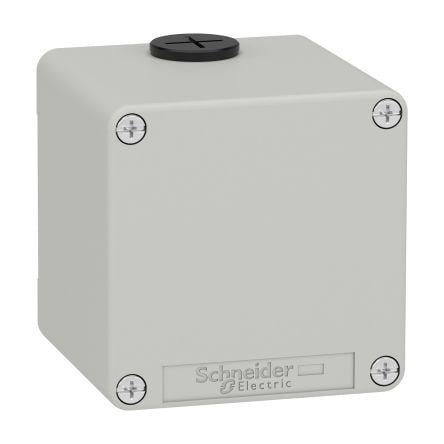 Prázdná řídicí stanice, řada: XAPD Šedá Zinkový odlitek Schneider Electric, počet výřezů: 0