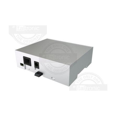 Italtronic Souprava pouzder pro lištu DIN, řada: BEAGLEBONE ABS, Polykarbonát Pevná horní strana 32.2 mm, délka: 90 mm