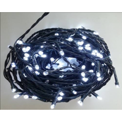 Vánoční osvětlení 180 LED - BÍLÉ / 18LED bliká , 24V IP44