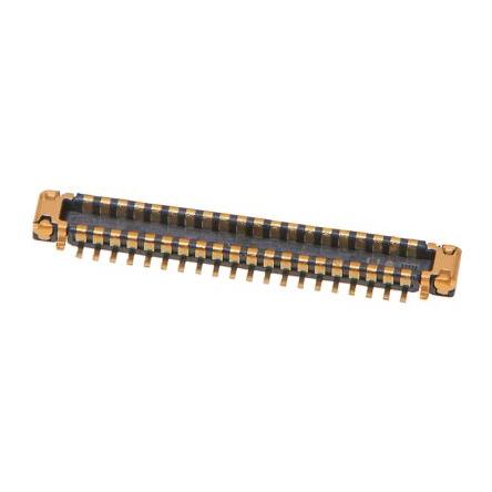 Molex Konektor PCB, řada: SlimStack, Vodič-deska, počet kontaktů: 40, počet řad: 2, rozteč: 0.35 mm, orientace těla: