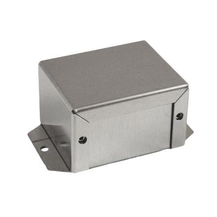 Hammond Pouzdro, řada: 1411 S přírubou barva Černá, Šedá Hliník 127 mm 76 mm 102 mm