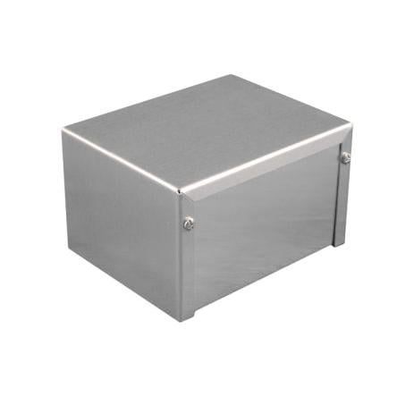 Hammond Pouzdro, řada: 1411 S přírubou barva Šedá, Černá Hliník 152 mm 102 mm 127 mm