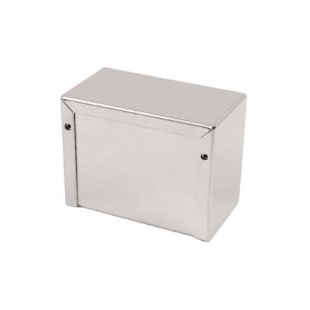 Hammond Pouzdro, řada: 1411 S přírubou barva Černá, Šedá Hliník 152 mm 102 mm 127 mm