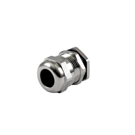 Kabelová průchodka, řada: 1427BCG 1427BCGM12 Šedá Niklovaná mosaz, IP68 M12 Hammond 3 mm až 7 mm