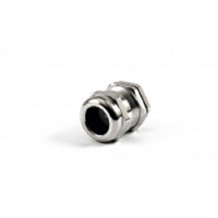 Kabelová průchodka, řada: 1427BCG 1427BCGM20L Šedá Niklovaná mosaz, IP68 M20 Hammond 10 mm až 14 mm