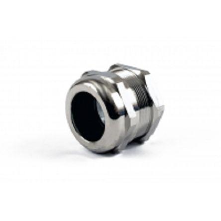 Kabelová průchodka, řada: 1427BCG 1427BCGM40 Šedá Niklovaná mosaz, IP68 M40 Hammond 22 mm až 32 mm