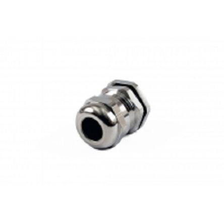 Kabelová průchodka, řada: 1427BCG 1427BCGPG11 Šedá Niklovaná mosaz, IP68 PG11 Hammond 5 mm až 10 mm