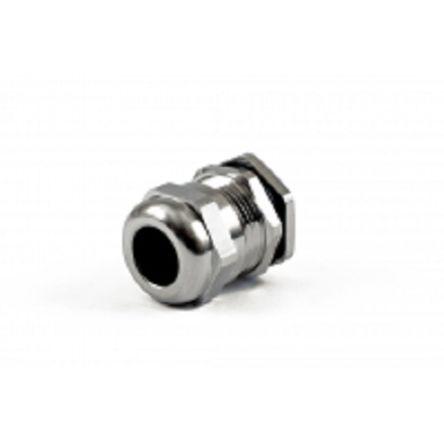 Kabelová průchodka, řada: 1427BCG 1427BCGPG13 Šedá Niklovaná mosaz, IP68 PG13 Hammond 6 mm až 12 mm