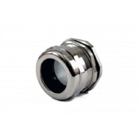Kabelová průchodka, řada: 1427BCG 1427BCGPG42 Šedá Niklovaná mosaz, IP68 PG42 Hammond 32 mm až 38 mm