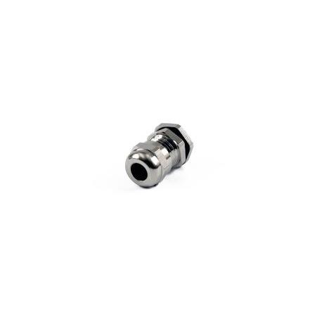 Kabelová průchodka, řada: 1427BCG 1427BCGPG7 Šedá Niklovaná mosaz, IP68 PG7 Hammond 3 mm až 4 mm