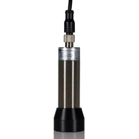 RS PRO Ultrazvukový bezdotykový snímač Válec se závitem RS PRO M30 IP67 4 m 4 až 20 mA 30 V dc