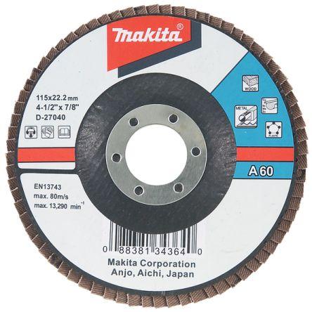 Brusný disk Oxid hlinitý zrnitost A60 115 mm Makita