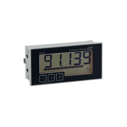 Endress+Hauser Digitální panelový multifunkční měřič, řada: RIA15 LCD, výška výřezu: 45 mm, šířka výřezu: 92 mm pro