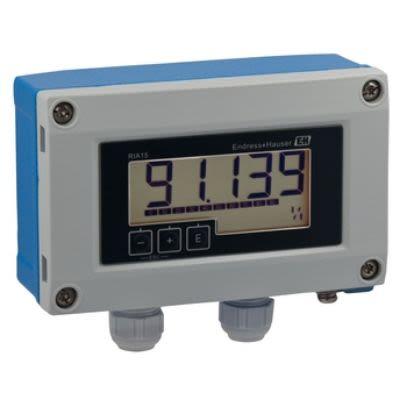 Endress+Hauser Multifunkční panelové měřidlo, řada: RIA15 LCD, výška výřezu: 7 mm, 5
