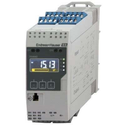 Endress+Hauser Digitální panelový multifunkční měřič, řada: RMA42 LCD pro Teplotní sonda RTD, 5
