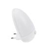 Solight noční LED světélko oblé, 0,5W, bílé, 230V, vypínač - WL903