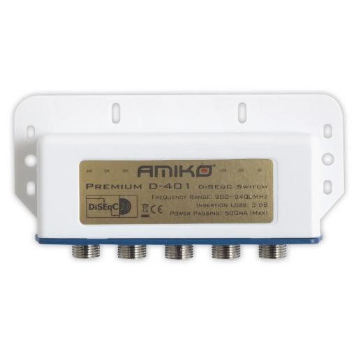 Přepínač AMIKO Premium D-401 pro 4 LNB