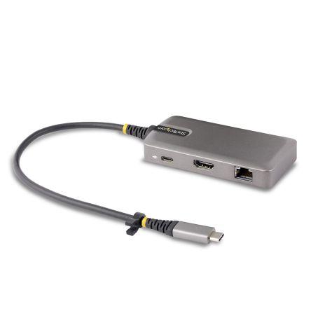 StarTech.com Adaptér, 4096 x 2160 pixel, počet zobrazení: 1, počet portů USB: 3, video připojení: HDMI, standard: USB